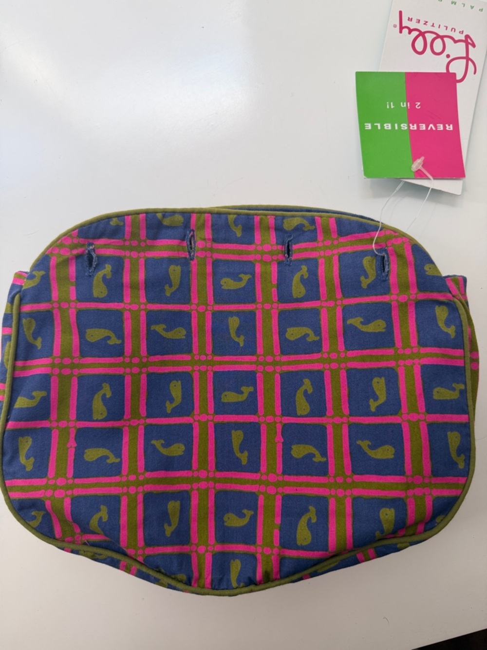REVERSIBLE Lilly Pulitzer  Bermuda Bag Cover